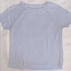 baby blue tee